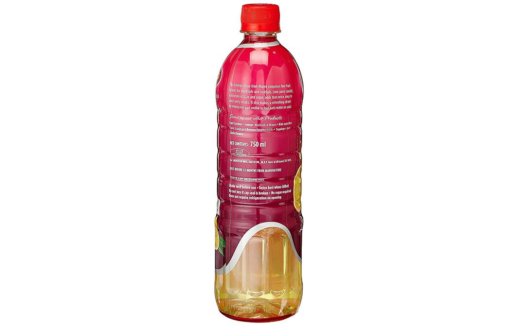 Mapro Lounge Lime Juice Cordial   Plastic Bottle  750 millilitre